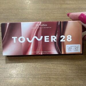 Tower 28 Lil Softies Lipsoftie Lip Treatment Set 4 Pc Travel Tinted Gloss Women